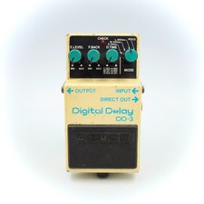 BOSS DD-3 Digital Delay 1991 Made in Japan Blue Label Effect Pedal BD13793