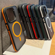 Cober Funda para iPhone 16 15 14 13 12 Pro Max magnétic Mate Telefono Protector