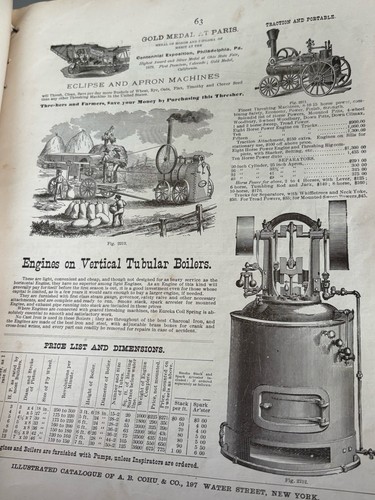 1880s cohu catalog - catalog, bronze