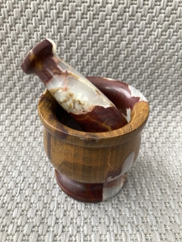 Vintage onyx marbled pestle - vintage,