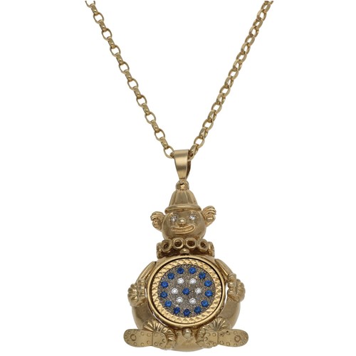 9ct gold pendant - gold,
