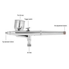 Airbrush Kit 0.2mm/0.5mm