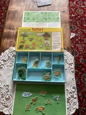 Fuzzy Felt Vintage Safari 1982 Used Playworn Vintage Nostalgia