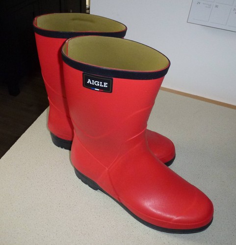 Women aigle red wellies - women’s,