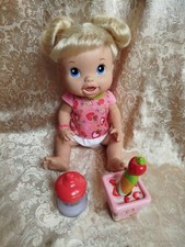 Rara  Doll Poupee  Baby Alive Baby All Gone Baby Eva Mangia La Pappa Hasbro 