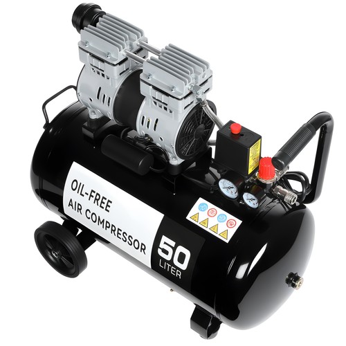 Silent air compressor 50l 1hp - silent,