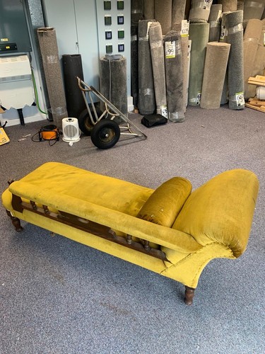 Antique chaise longue - antique,