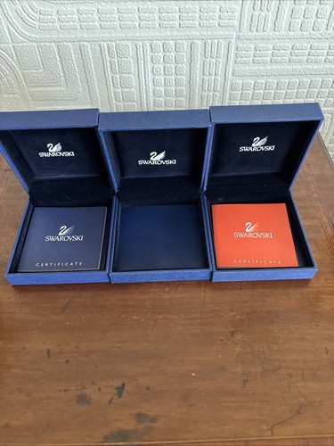 Three swarovski jewellery - swarovski,