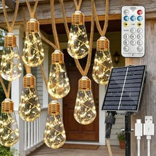 8m Solar Festoon Lights