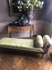Vintage Chaise Longue With
