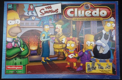 The simpsons cluedo 2001 game - simpsons,
