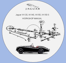 Jaguar XK120, XK140, XK150, XK150 S FACTORY SERVICE MANUAL pdf 
