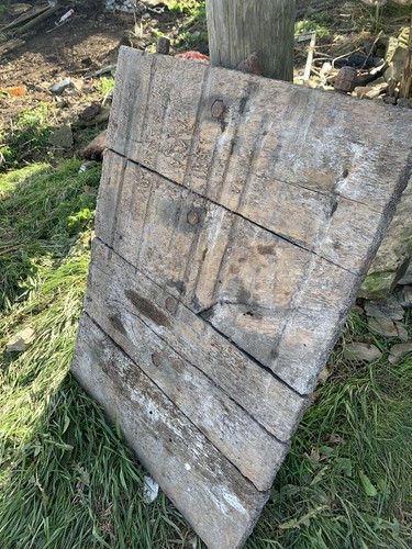 Reclaimed oak table top canal - reclaimed,