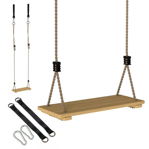 Wooden swing seat kids - wooden,