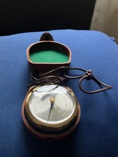 Vintage Barigo Marching Barometer with Case