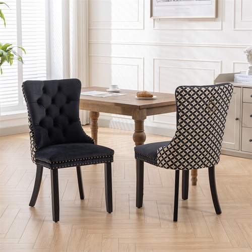 Set dining chairs velvet - set, 2