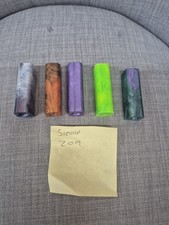 5 X Pre Tubed Pen Blanks For
