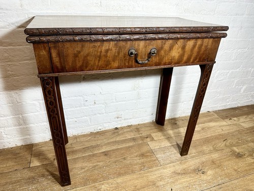 Georgian mahogany hall table - mahogany, /