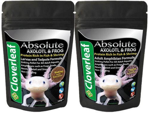 Cloverleaf axolotl frog food - axolotl, &