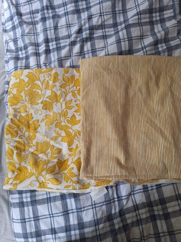 Ikea type yellow cushions - ikea, 2x
