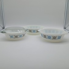 Vintage JAJ Pyrex 3 Piece