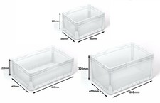 CLEAR Euro Stacking Heavy Duty