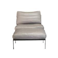 Flexform Happy Armchair & Footstool by Antonio Citterio