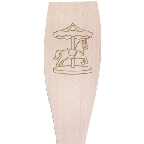 Large carousel horse - 'carousel, wooden