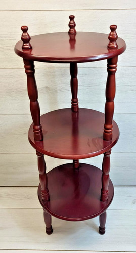 Vintage tier wooden plant - 3,
