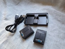 2x Genuine GoPro Hero3+/Hero3 Battery + 2-Ports Battery Charger(OEM)