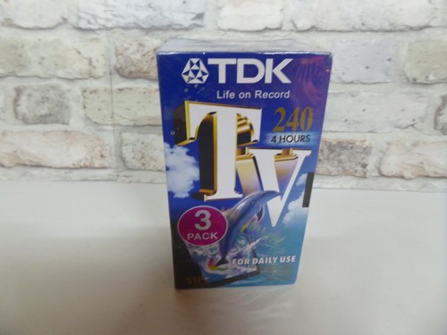 Tdk tv240 hour vhs - tv240,