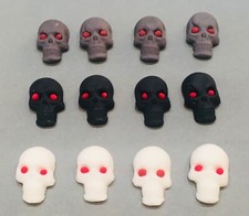 12 edible skulls halloween