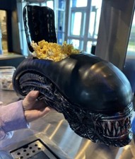Alien Romulus Exclusive Xenomorph Head Memorabilia Frightening Popcorn Bucket✅