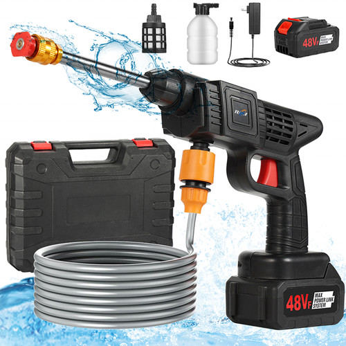 Cordless pressure washer gun - washer,