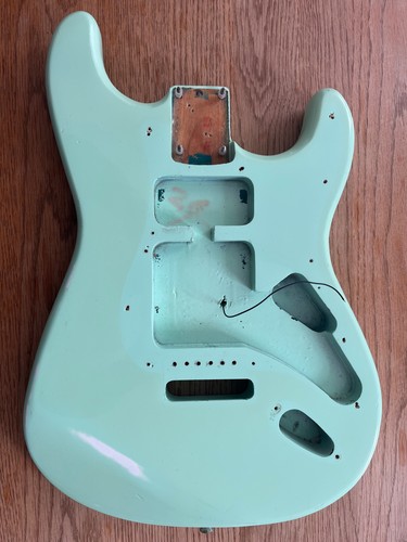 Stratocaster body surf green - surf,