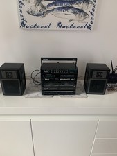 Retro Classic Philips Tape To Tape Ghetto Blaster