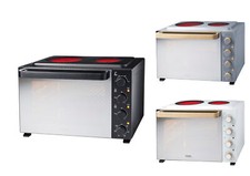 48L Mini Oven Grill with Hobs Countertop Multifuction Cooker 4300W 5 Colours