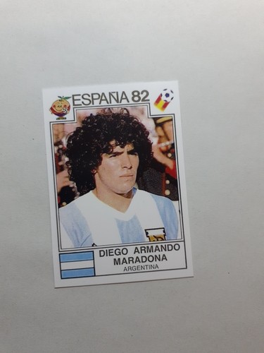 Maradona panini world - maradona,