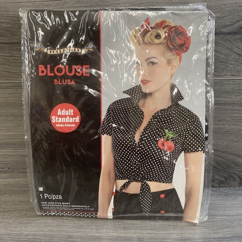 Rockabilly blouse women - blouse, women's