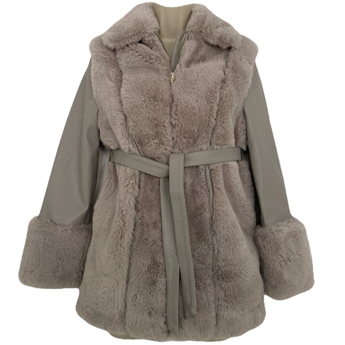 River island grey faux fur - island,