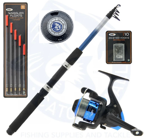 Ngt 6ft telescopic fishing rod - fishing,
