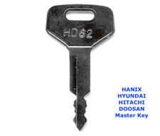 HD62 HANIX HYUNDAI HITATCHI DOOSAN Master Plant Excavator Key + FAST FREE POST !
