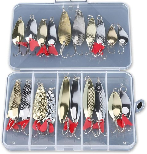 20pcs metal fishing - fishing, spoon