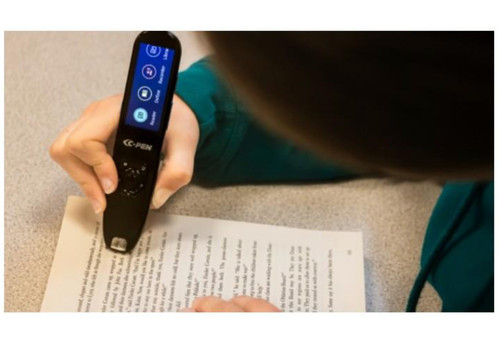 Pen reader reading - c-pen, 3