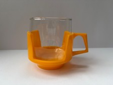 Orange Yellow  'Drink Up' Mug