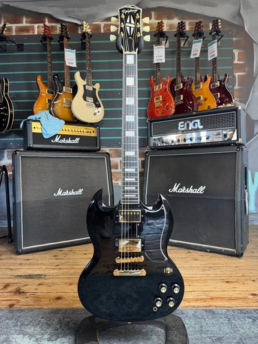 Epiphone custom ebony 2022 - ebony,