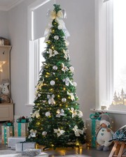 6ft Pre-Lit Pop-Up Green