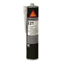 Sikaflex 221 Black 300 ml – Multi‑Purpose Polyurethane Sealant - Expiry, 03/25