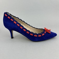 LK Bennett London Blue Suede