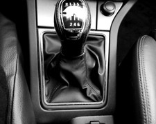 Genuine Leather Gear Shift Boot Gaiter Cover Sleeve Vauxhall Vectra C 2002-08